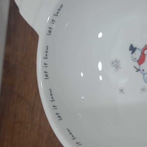 EUC Pottery Barn Holiday Cheer Ornament Bowls Set of 4 Berry Bowls Candy Bowls - Picture 9 of 12